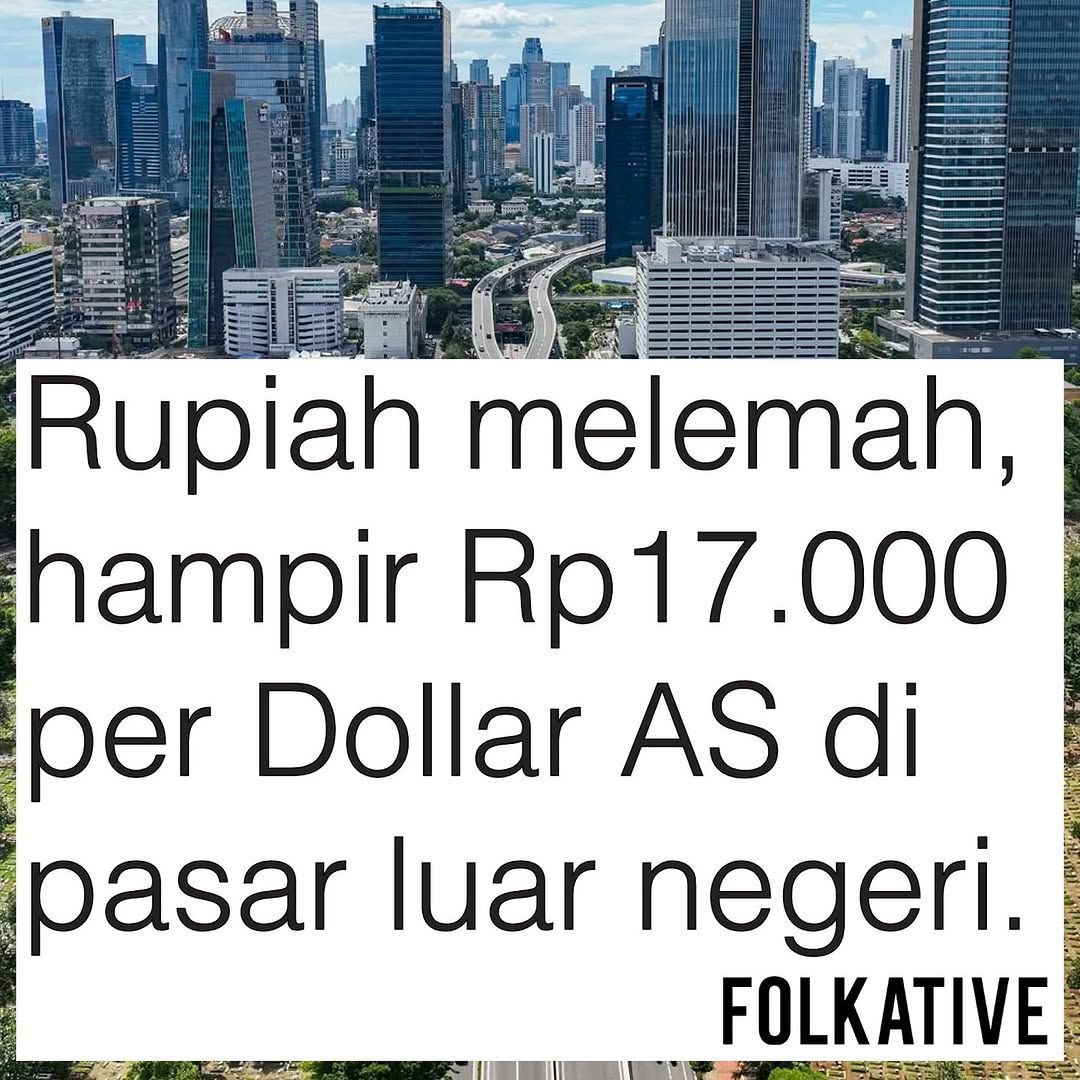 rupiah melemah