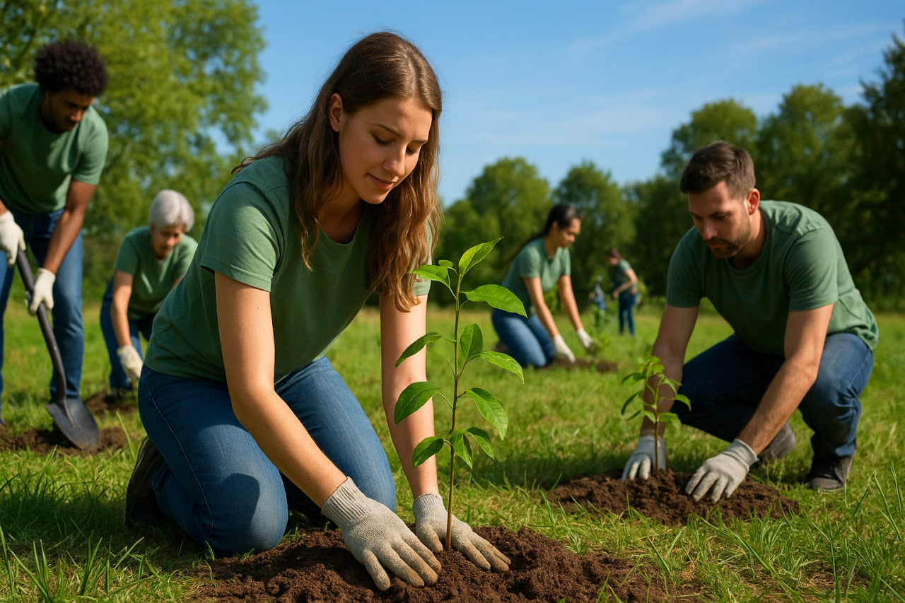 menanam pohon menanam pohon